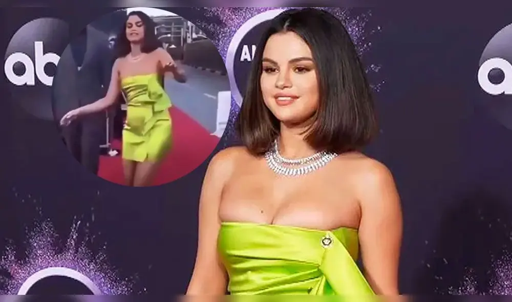 Acusan a Selena Gomez de cantar en estado de ebriedad en los AMAs 2019