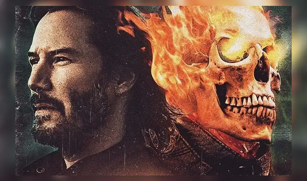 Cientos de fanáticos del UCM desean que Reeves sea Ghost Rider en el cine.