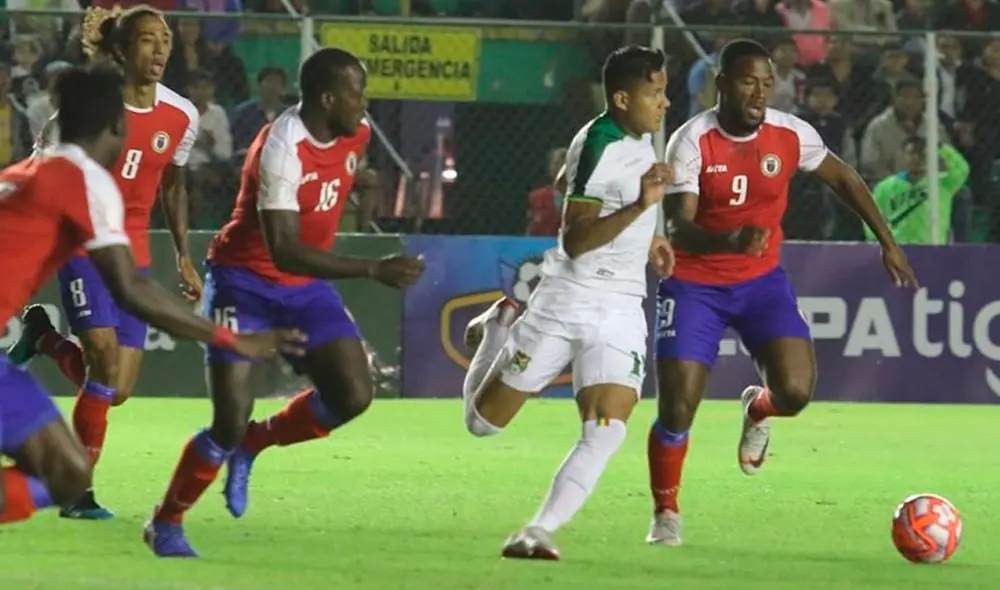 Bolivia derrotó 3-1 a su similar de Haití en partido correspondiente al clasificatorio sudamericano rumbo al Mundial Qatar 2022. Bolivia derrotó 3-1 a su similar de Haití en partido correspondiente al clasificatorio sudamericano rumbo al Mundial Qatar 2022.