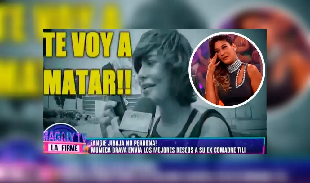 Angie Jibaja lanza preocupante amenaza hacia Tilsa Lozano [VIDEO]