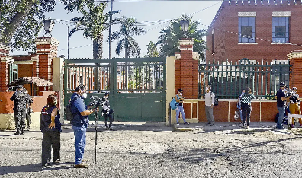 Cuartel. Fiscalía inspeccionó el Potao en busca de detenidos. Foto: LRV