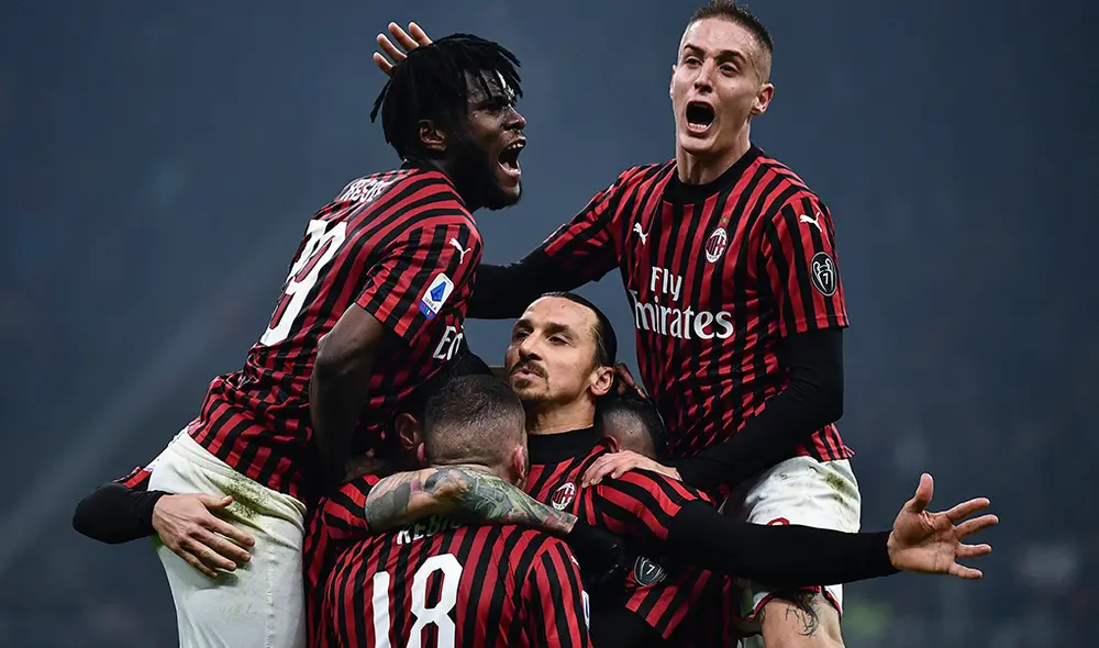 Inter vs Milan EN VIVO por la fecha 23 de la Serie A. Foto: AFP
