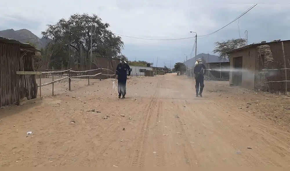 Coronavirus en el distrito de Nueva Arica.