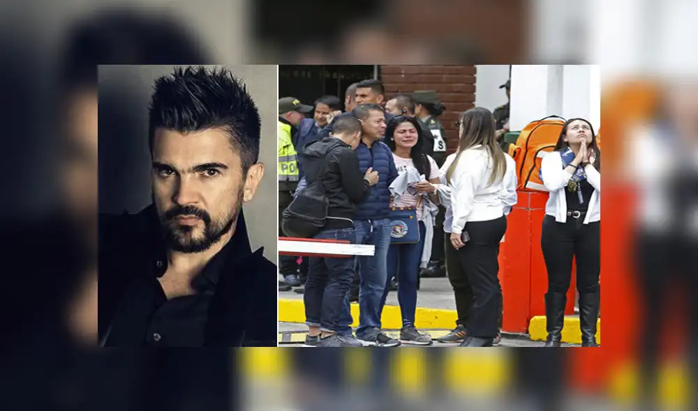 Juanes condena atentado en Bogotá: “que la oscuridad del terrorismo no vuelva a tocar nuestra puerta”