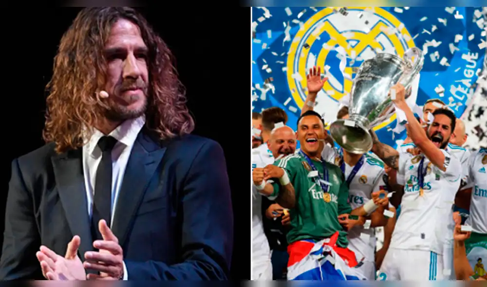 Champions League: Carles Puyol felicita al Real Madrid y critica al Barcelona Champions League: Carles Puyol felicita al Real Madrid y critica al Barcelona