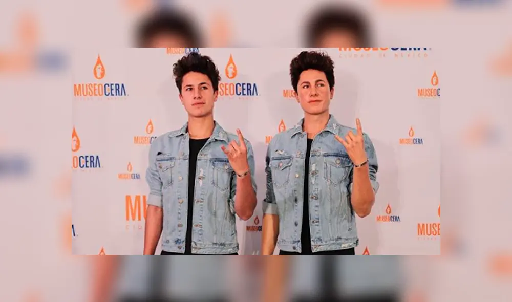 Juanpa Zurita posa junto a su figura de cera y seguidores enloquecen