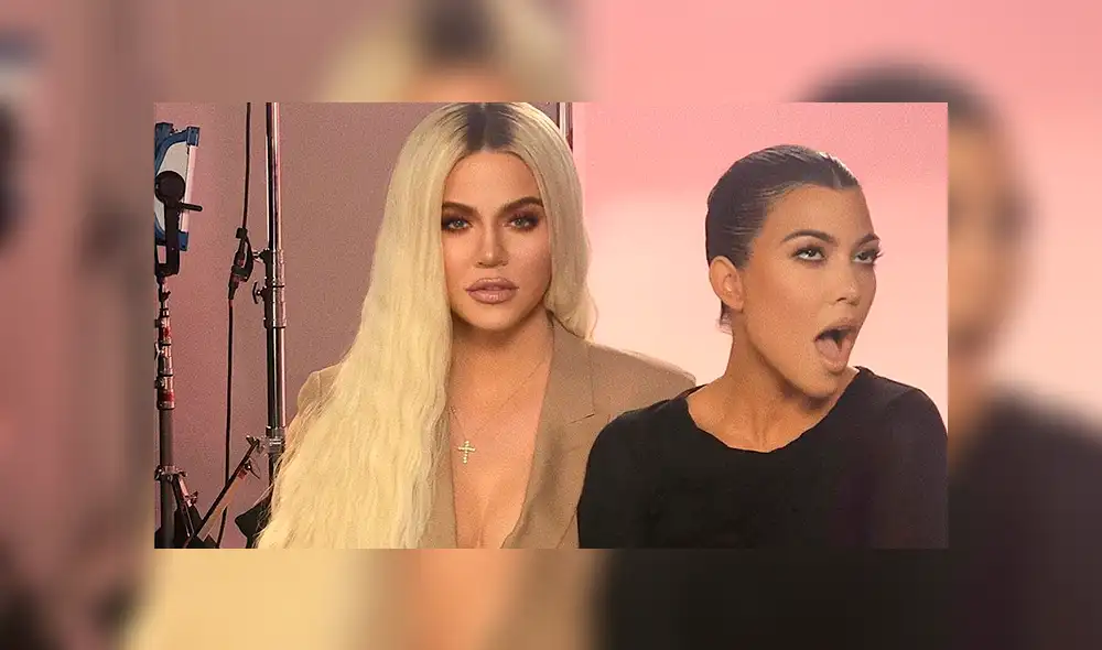 Khloé quiso golpear en la boca a Kourtney Kardashian en 'KUWTK' [VIDEO]