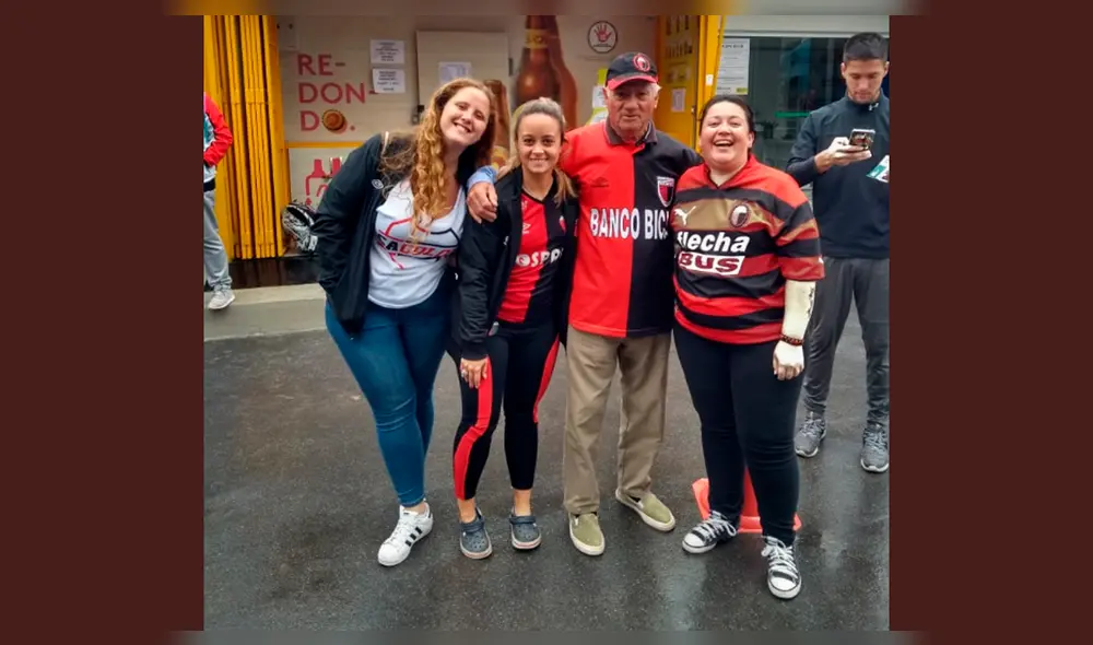 Copa Sudamericana 2019: hincha de Colón. Foto: Twitter Copa Sudamericana 2019: hincha de Colón. Foto: Twitter