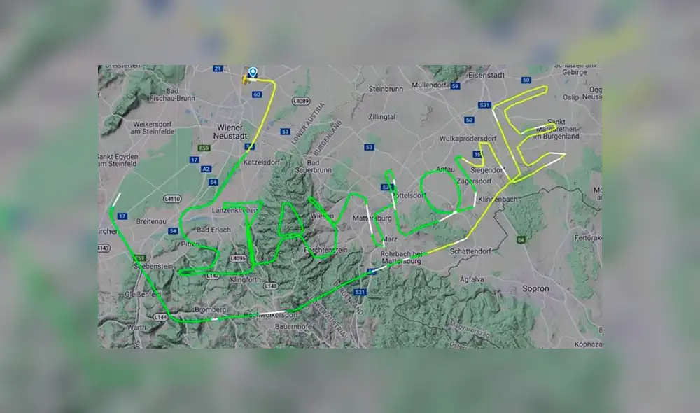 Piloto deja conmovedor mensaje en medio de la expansión del coronavirus [FOTO]