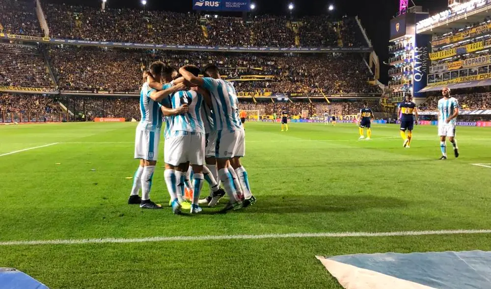 Sigue aquí EN VIVO ONLINE el Boca Juniors vs. Racing por la jornada 10 de la Superliga Argentina 2019-2020. | Foto: @RacingClub