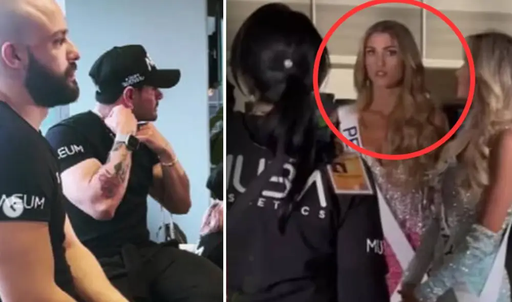 Alessia Rovegno no recibió retoque de su maquillaje en el Miss Universo y generó polémica. Foto: Tik Tok
