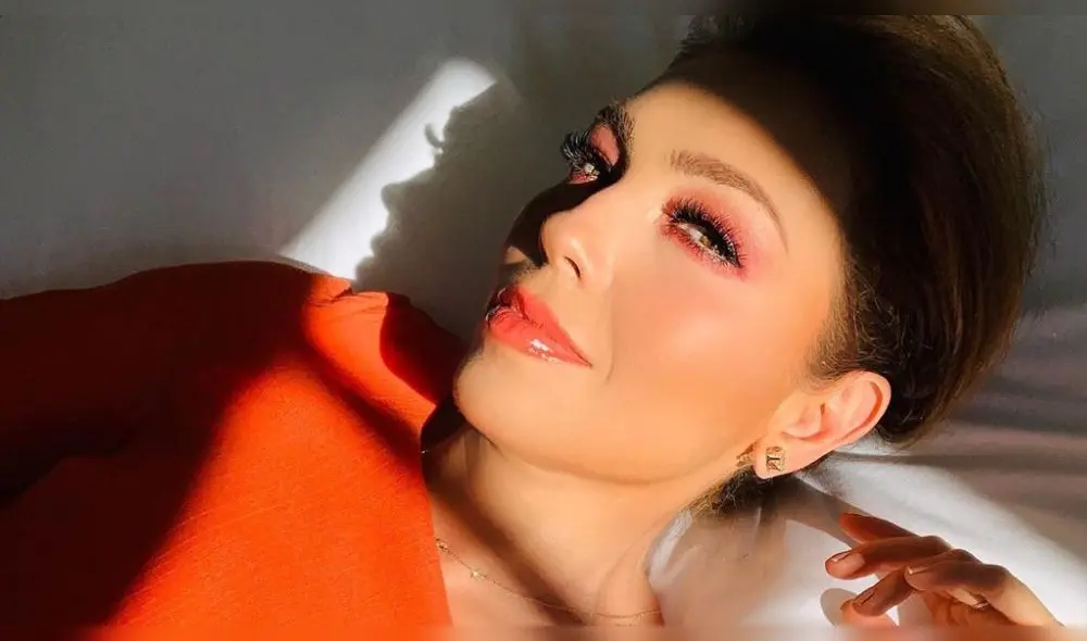 Thalía publica curiosa foto en Instagram y es comparada con Gasparín