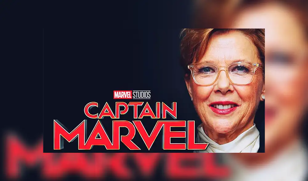 Capitana Marvel: Kevin Feige dio detalles de la creación del papel que interpretó Annette Bening
