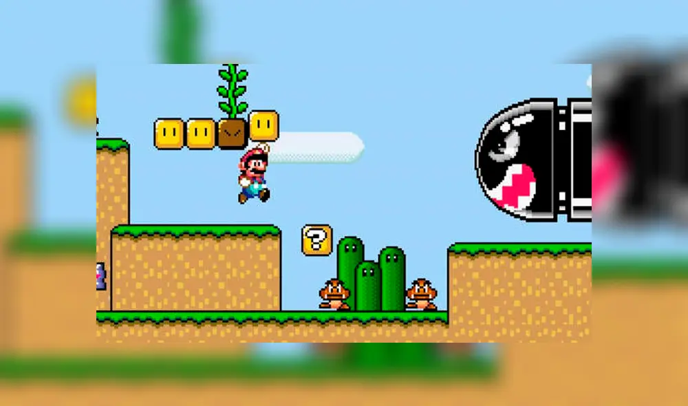 Desliza para ver el final secreto de Super Mario World que se viralizó en YouTube. Foto: Captura.