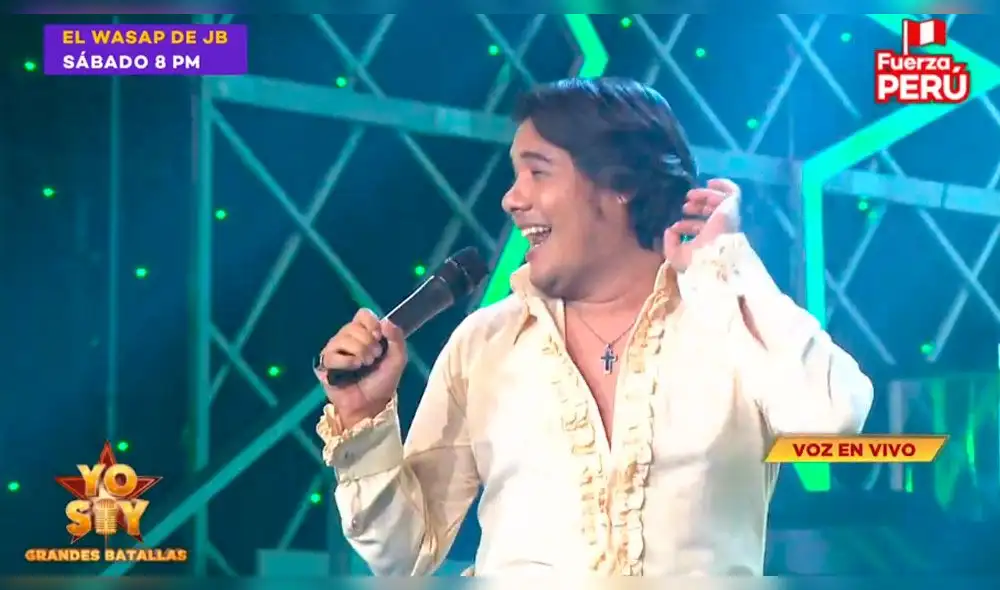 La jurado de Yo soy se salió de sus papeles e intimidó al joven imitador con pregunta íntima. Foto: captura Latina