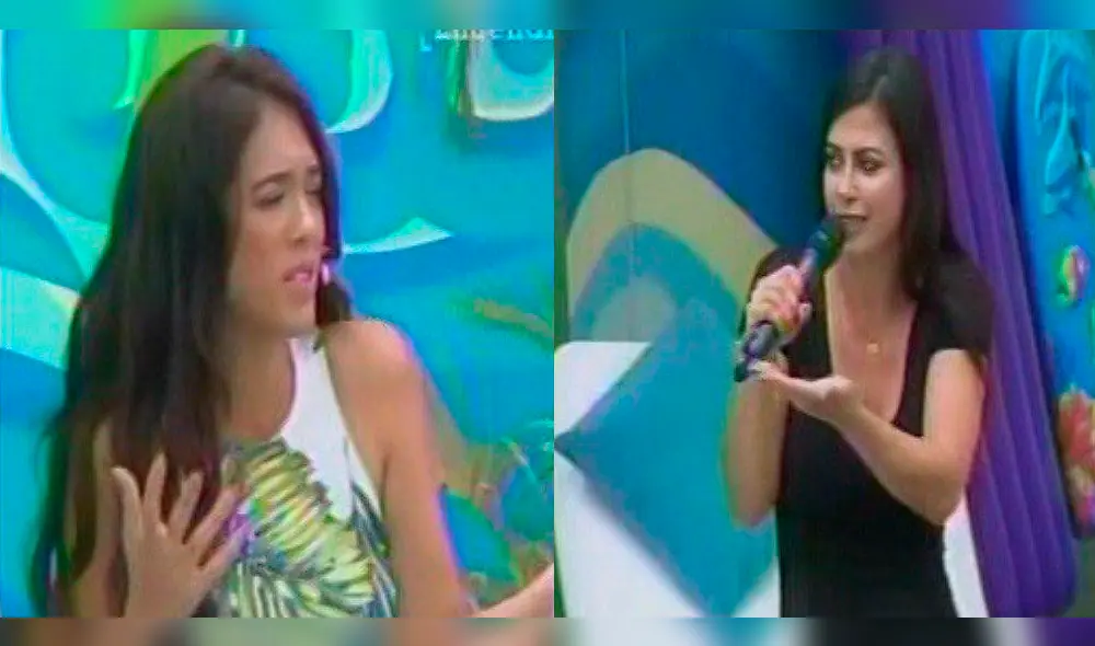Jazmín Pinedo y Claudia Ramírez discutieron en ‘Espectáculos’ [VIDEO]