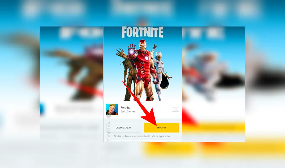 Desliza las imágenes hacia la izquierda para saber cómo instalar Fortnite Temporada 4 en Android. Imágenes: Xataka.