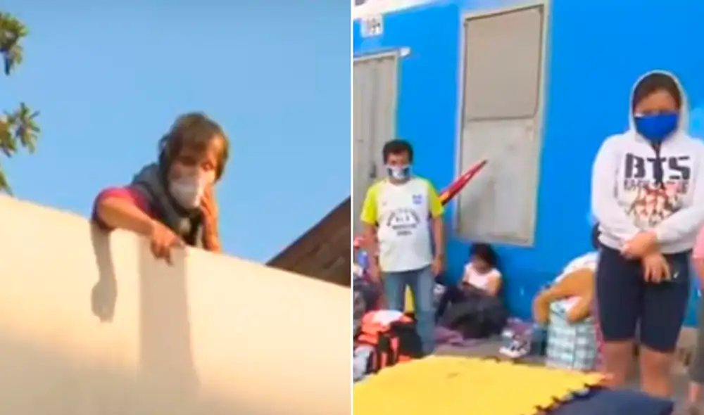 mujer agua la victoria san martin