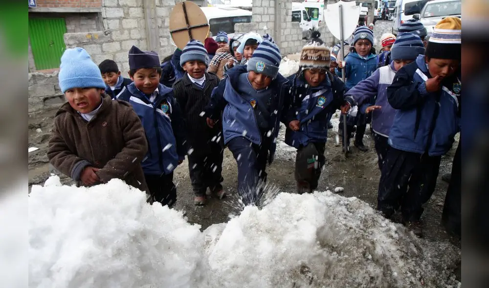Senamhi: invierno traerá temperaturas que están dentro de lo normal