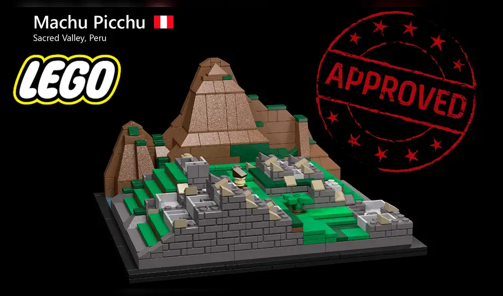 Machu Picchu obtiene el 100% de los votos necesarios para tener su propio set Lego