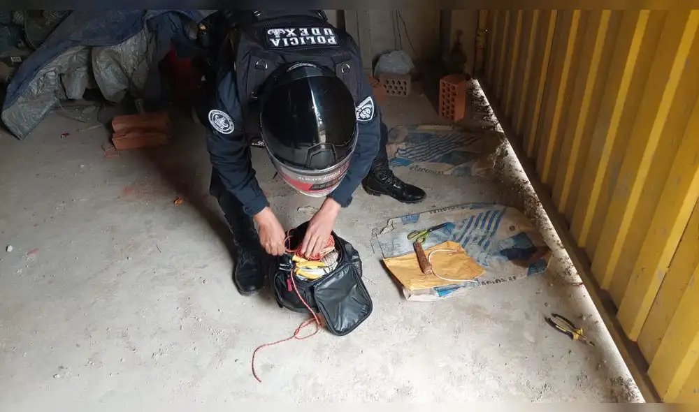 Dinamita extorsión.