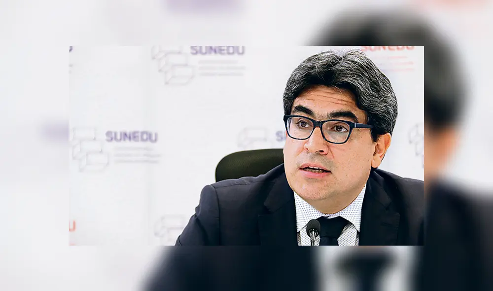 Pedido. Jefe de Sunedu dijo a ciudadanos no dejarse estafar.