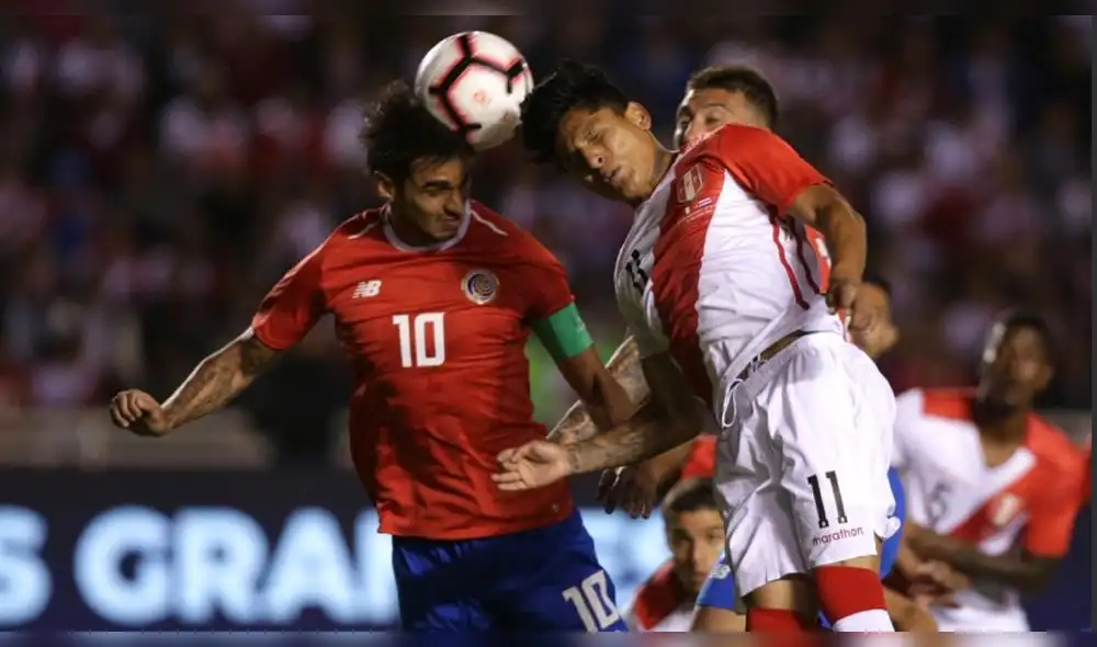Con polémico arbitraje Perú cayó 3-2 ante Costa Rica en amistoso internacional [RESUMEN]