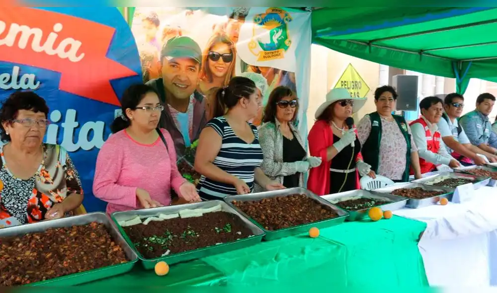 Áncash: preparan plato de sangrecita más grande del Perú 
