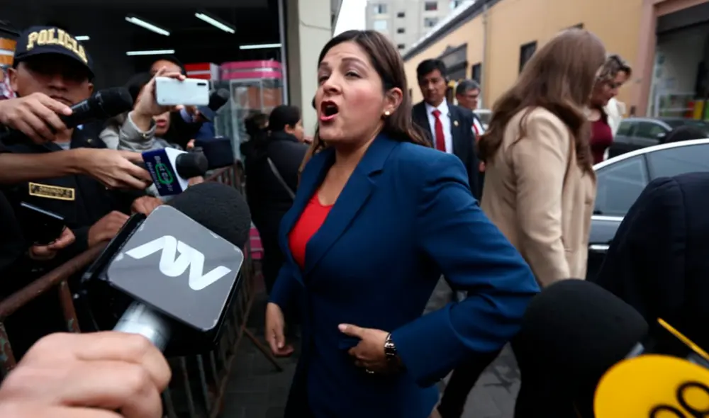 Fujimoristas fueron impedidas de ingresar al Congreso [FOTOS]