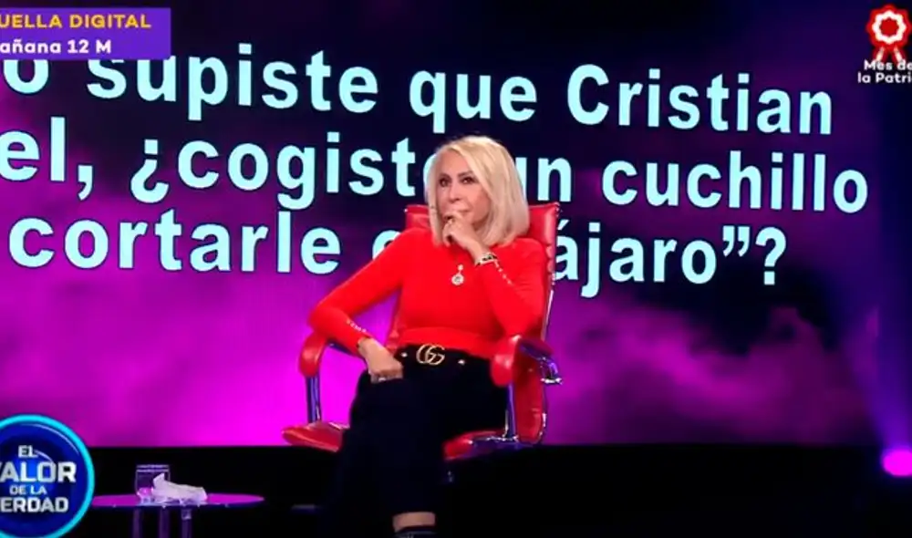 Laura Bozzo en El valor de la verdad Laura Bozzo en El valor de la verdad