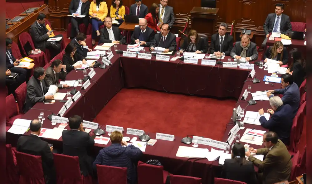 Comisión de Constitución Foto: Melissa Merino