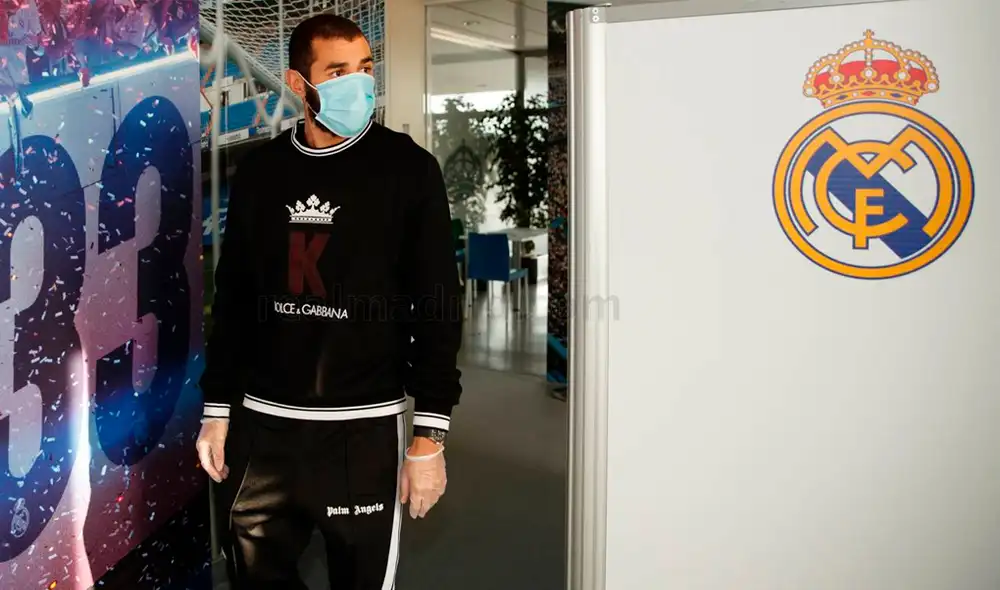 Zinedine Zidane y sus jugadores se reencuentran tras cese de la cuarentena por coronavirus en España. Foto: Real Madrid Zinedine Zidane y sus jugadores se reencuentran tras cese de la cuarentena por coronavirus en España. Foto: Real Madrid