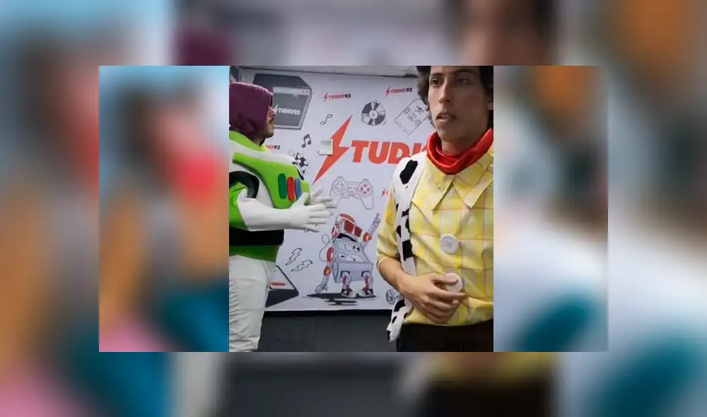 Mateo Garrido Lecca intenta hacer cómico sketch de Toy Story y falla rotundamente