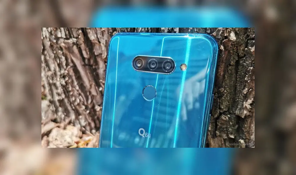 El LG Q60 ofrece triple cámara trasera.