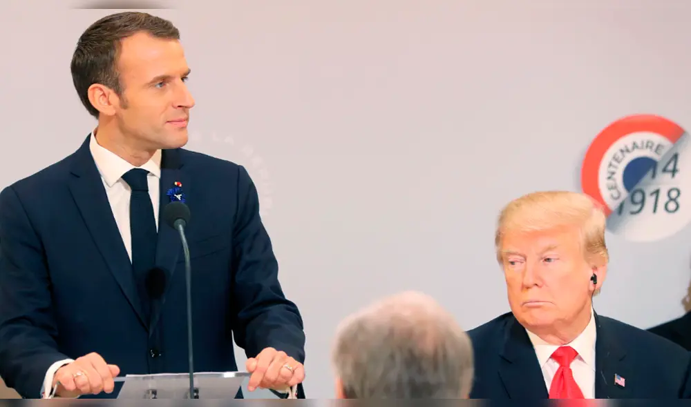 Gobierno francés critica a Trump por no tener “decencia común”