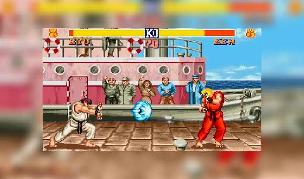 ¿Recuerdas haber sufrido con Street Fighter II por su dificultad? Imagen: Capcom.