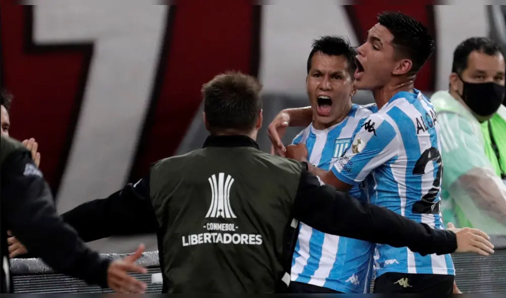 Racing llega a cuartos de final luego de eliminar a Flamengo, el campeón de la Libertadores 2019. Foto: EFE/Antonio Lacerda POOL. Racing llega a cuartos de final luego de eliminar a Flamengo, el campeón de la Libertadores 2019. Foto: EFE/Antonio Lacerda POOL.