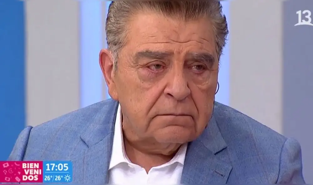 Don Francisco llora por crisis social en Chile