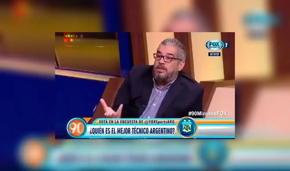 Periodista de Fox Sports enciende polémica por comentario contra Perú y Chile Periodista de Fox Sports enciende polémica por comentario contra Perú y Chile