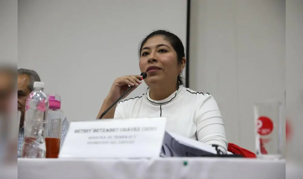 betssy chavez piura MTPE