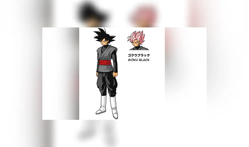 Dragon Ball Super: Viralizan diseños inéditos de Goku Black, Zamasu y Trunks