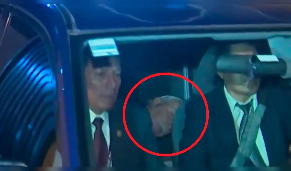 Carlos Tubino se escondió en su auto para no declarar a la prensa [VIDEO]