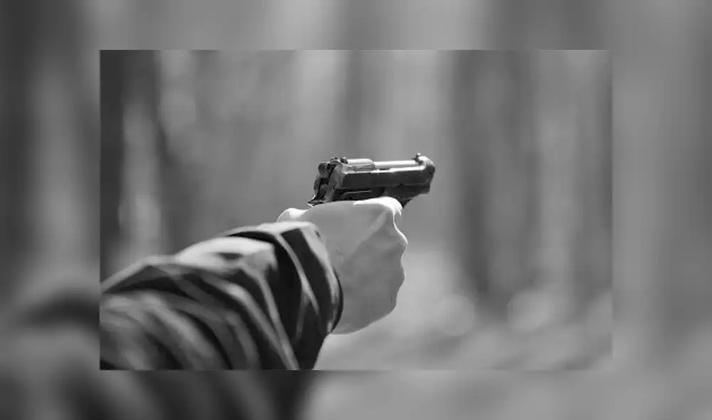 El agente disparó en la espalda del delincuente, a la altura de la zona lumbar. Fuente: foto referencial.