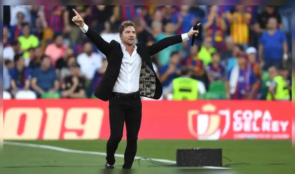 David Bisbal es otro de los artistas que participara de LaLigaSantander Fest. Foto: Internet. David Bisbal es otro de los artistas que participara de LaLigaSantander Fest. Foto: Internet.