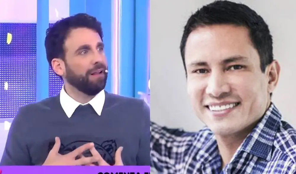 'Peluchín' dejo abierta la posibilidad que Renzo Costa se convierta en padre. Foto: Composición: Captura/ Willax/ Renzo Costa. 'Peluchín' dejo abierta la posibilidad que Renzo Costa se convierta en padre. Foto: Composición: Captura/ Willax/ Renzo Costa.