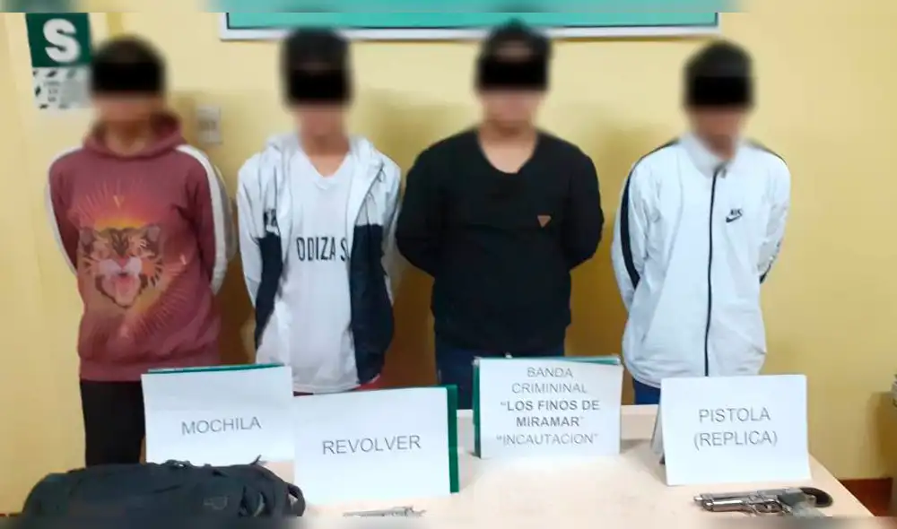 Menores serían integrantes de banda.