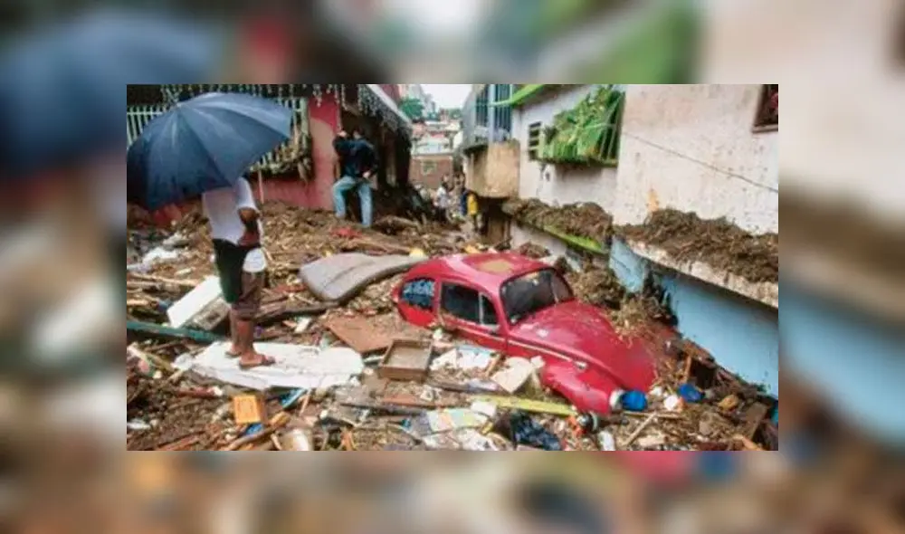 El gobierno estimó hasta 50 mil sepultados por el lodo. Foto: Difusión