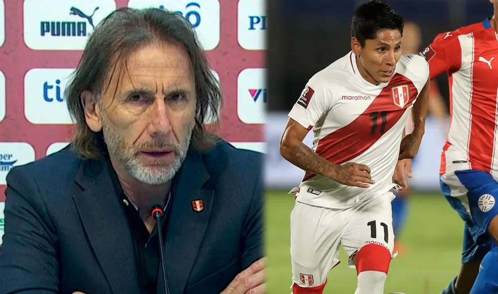 Ricardo Gareca blindó a Raúl Ruidiaz y no comparte las críticas hacia el jugador. Foto: Captura de Tigo Sports Ricardo Gareca blindó a Raúl Ruidiaz y no comparte las críticas hacia el jugador. Foto: Captura de Tigo Sports