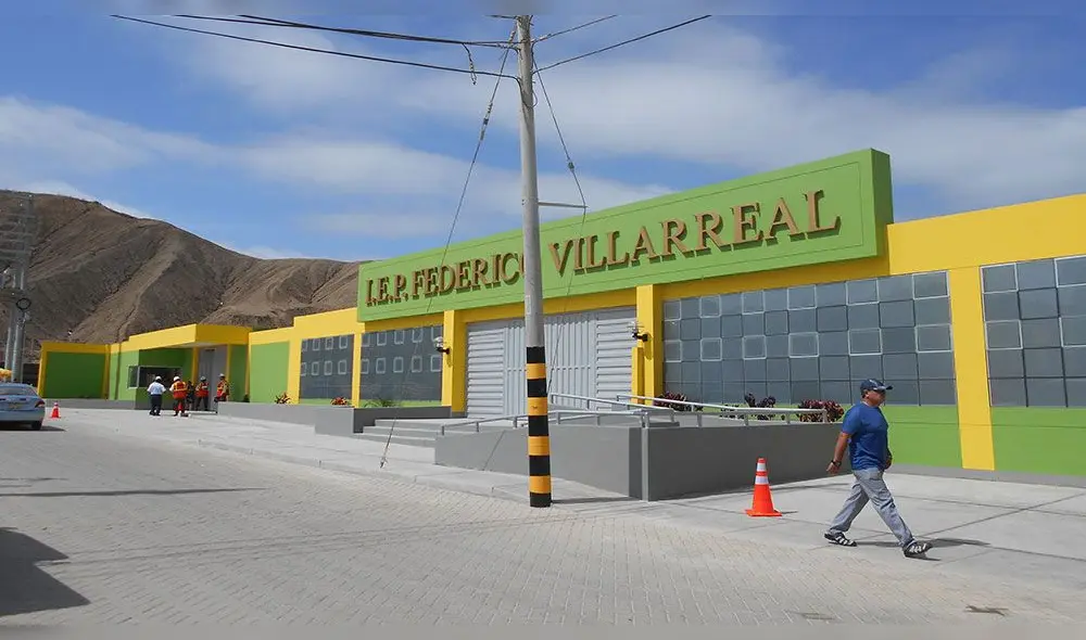 Concluyen construcción de colegio emblemático Federico Villareal de Talara