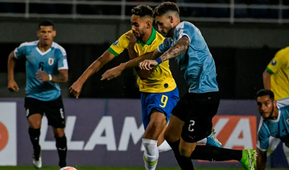Brasil y Uruguay igualaron 1-1 por el cuadrangular del Preolímpico Sub-23 [RESUMEN]